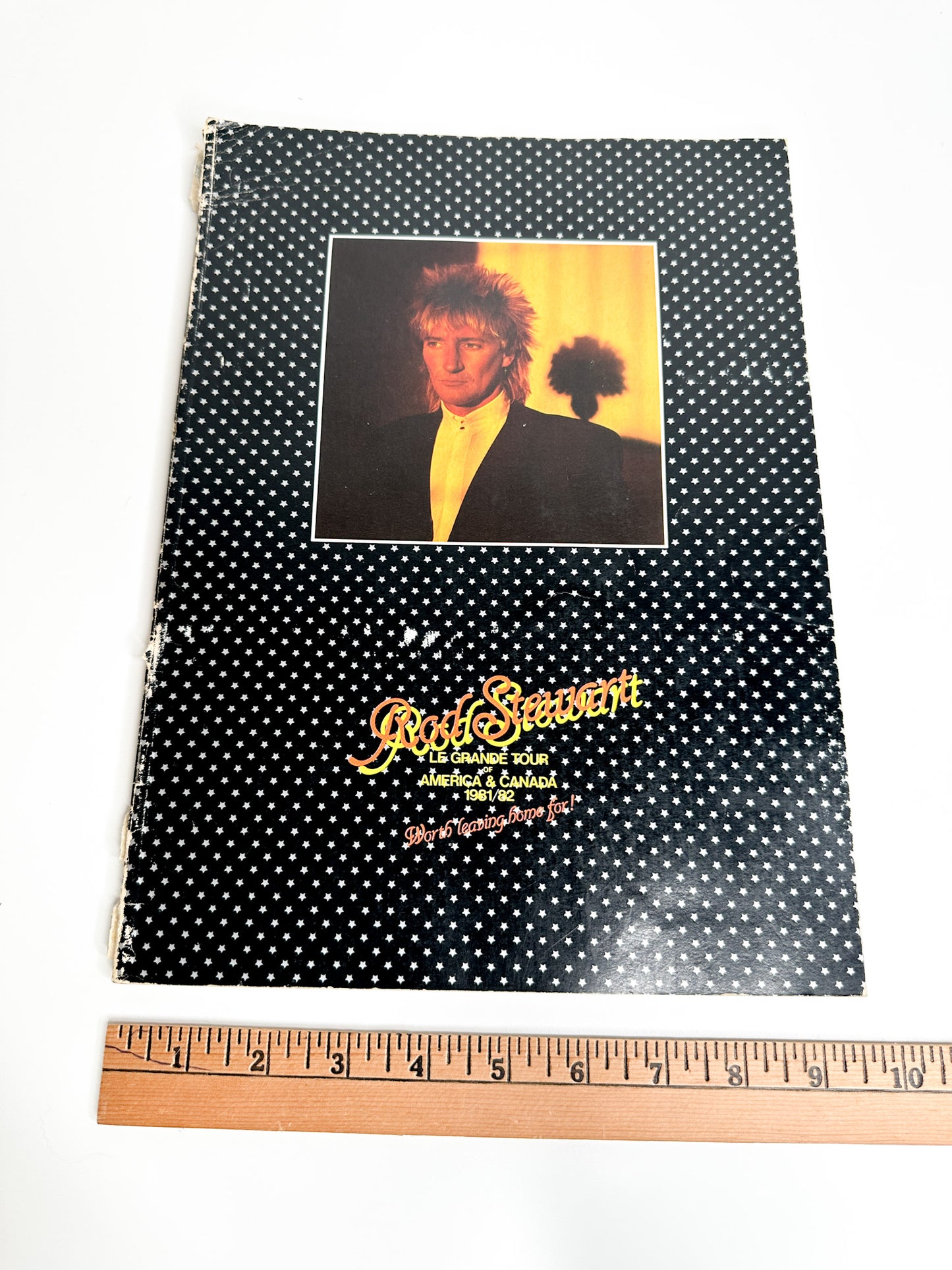 Rod Stewart Le Grande Tour of America & Canada 1981/82 | Tour Magazine | Vintage Rock Tour Magazine