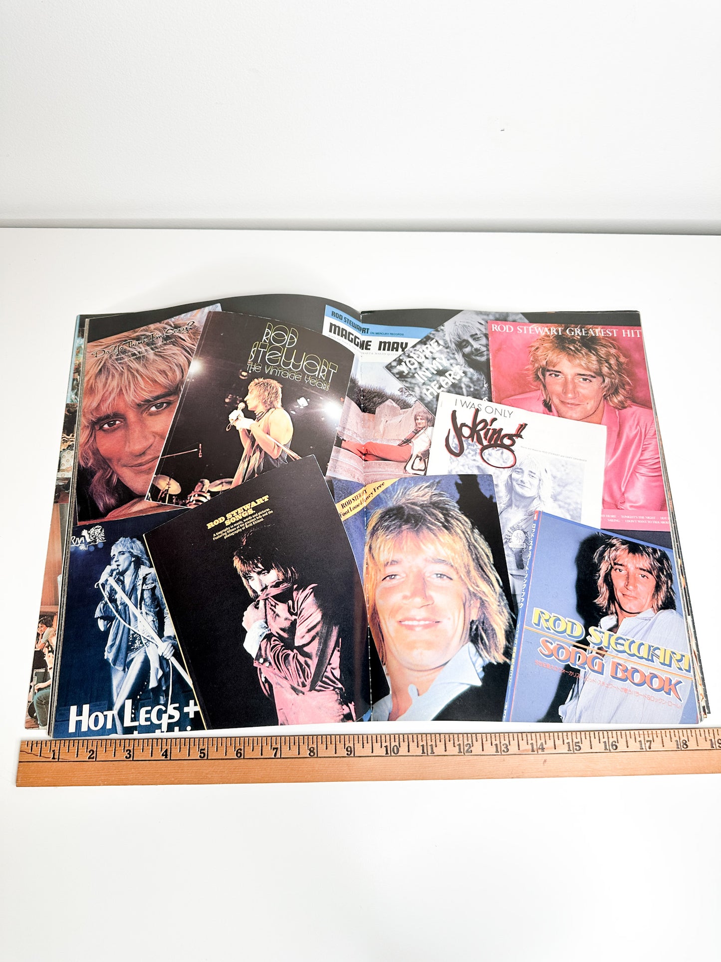 Rod Stewart Le Grande Tour of America & Canada 1981/82 | Tour Magazine | Vintage Rock Tour Magazine