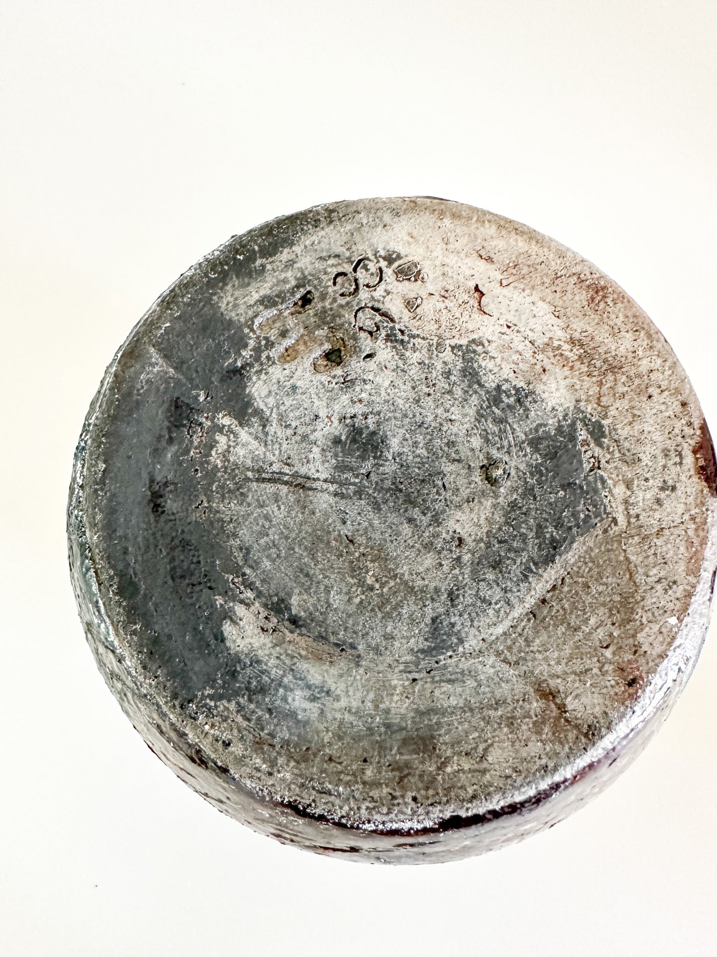 Vintage Glazed Stoneware Vase