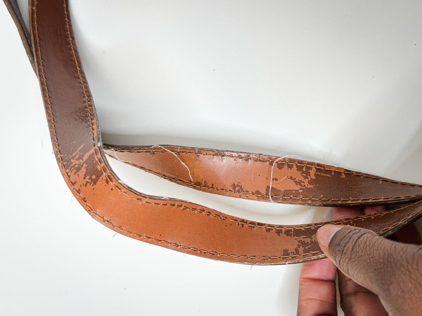 Basido Italian Leather Brown Handbag | Vintage Brown Leather Handbag