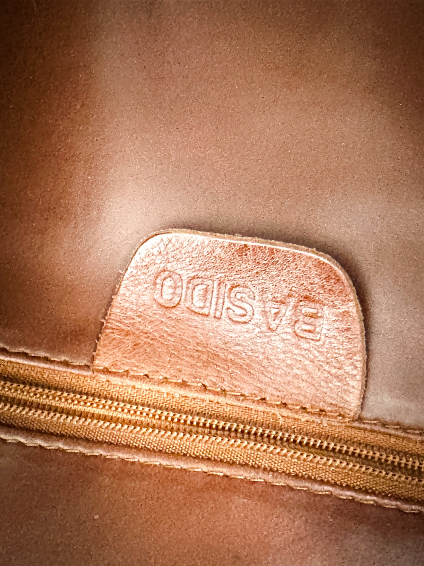 Basido Italian Leather Brown Handbag | Vintage Brown Leather Handbag