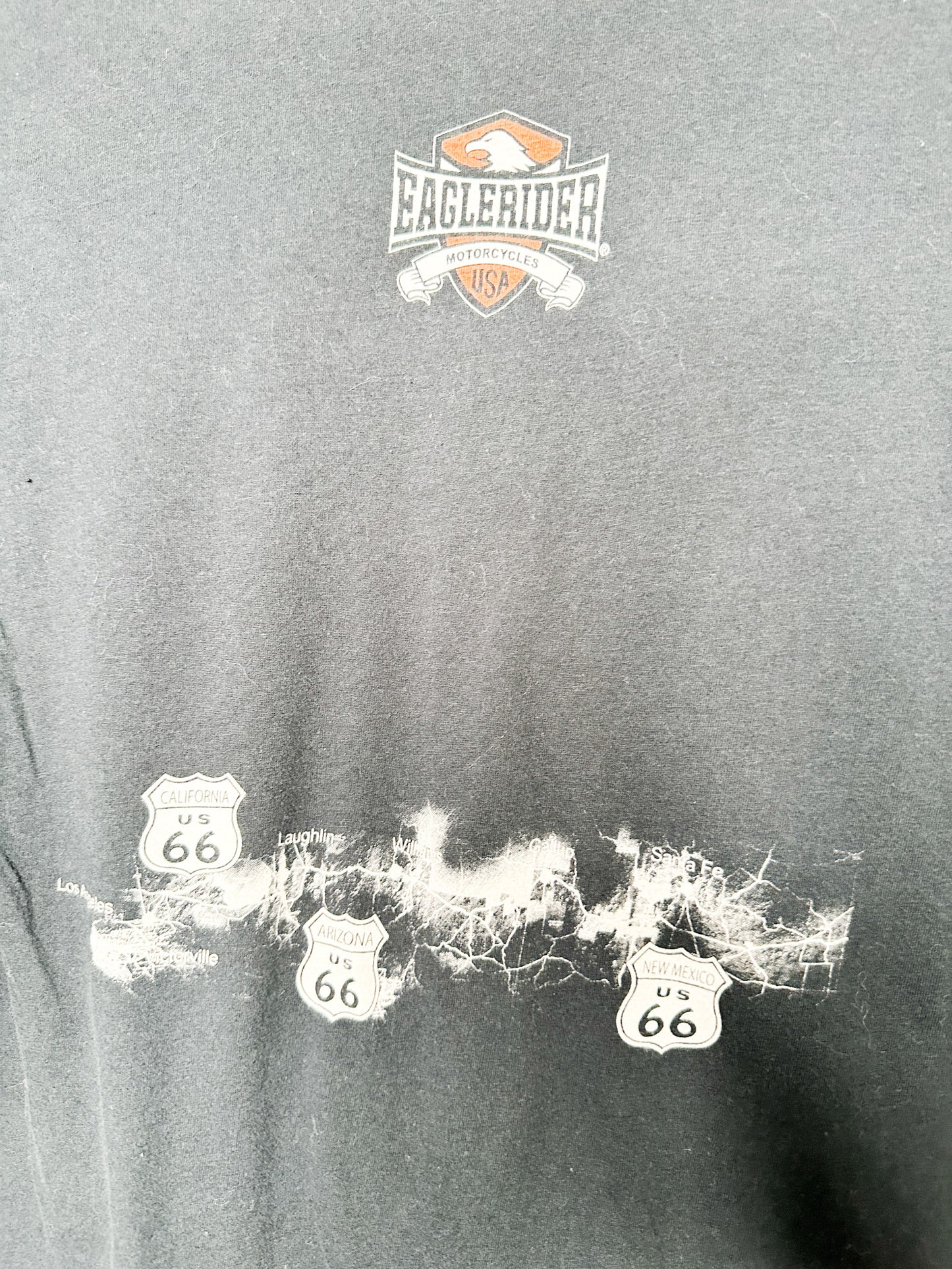 Vintage Eagle Rider T-Shirt Long Sleeves | Motorcycle T-shirts | Size: XS