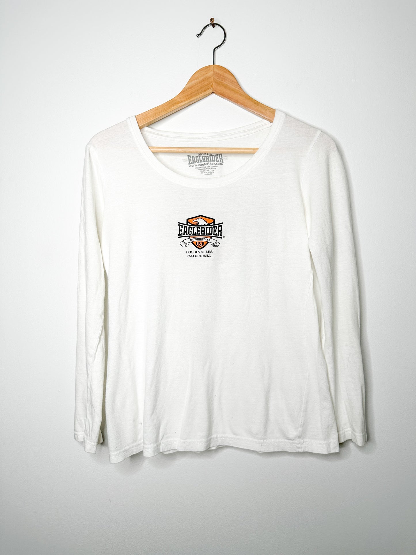 Vintage Eagle Rider T-Shirt Long Sleeves | Motorcycle T-shirts | Size: S