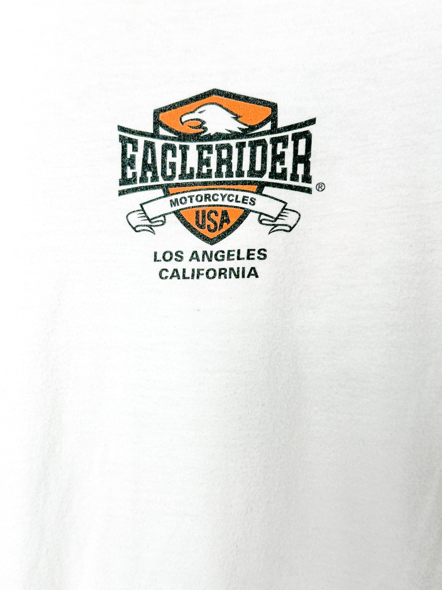 Vintage Eagle Rider T-Shirt Long Sleeves | Motorcycle T-shirts | Size: S