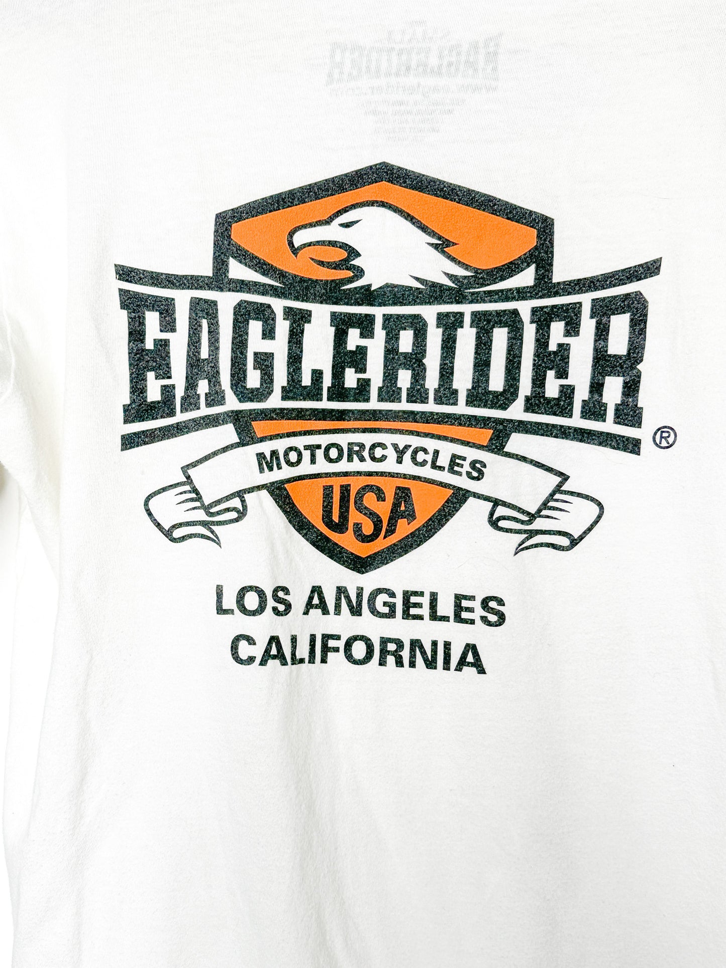 Vintage Eagle Rider T-Shirt Long Sleeves | Motorcycle T-shirts | Size: S