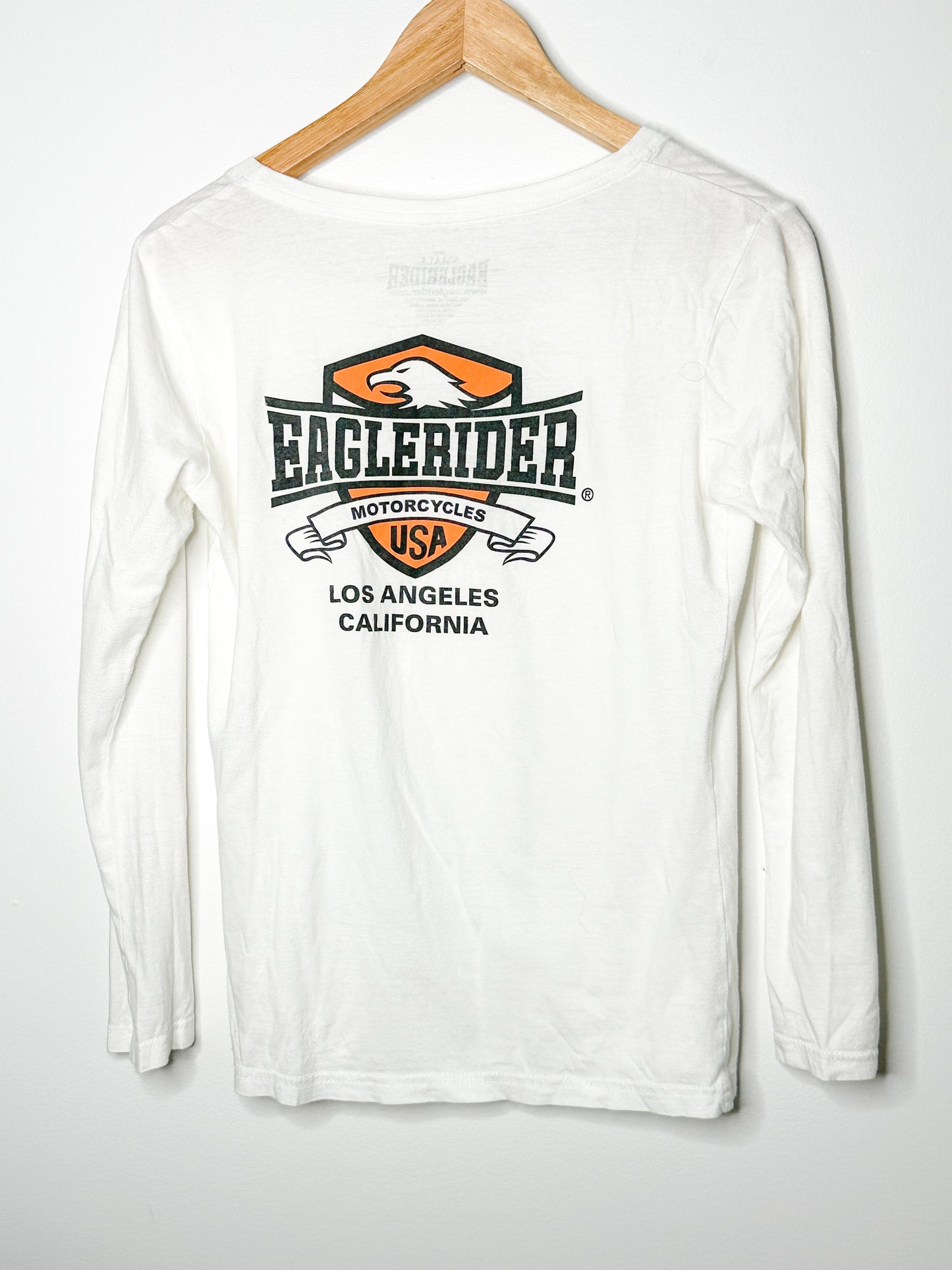 Vintage Eagle Rider T-Shirt Long Sleeves | Motorcycle T-shirts | Size: S