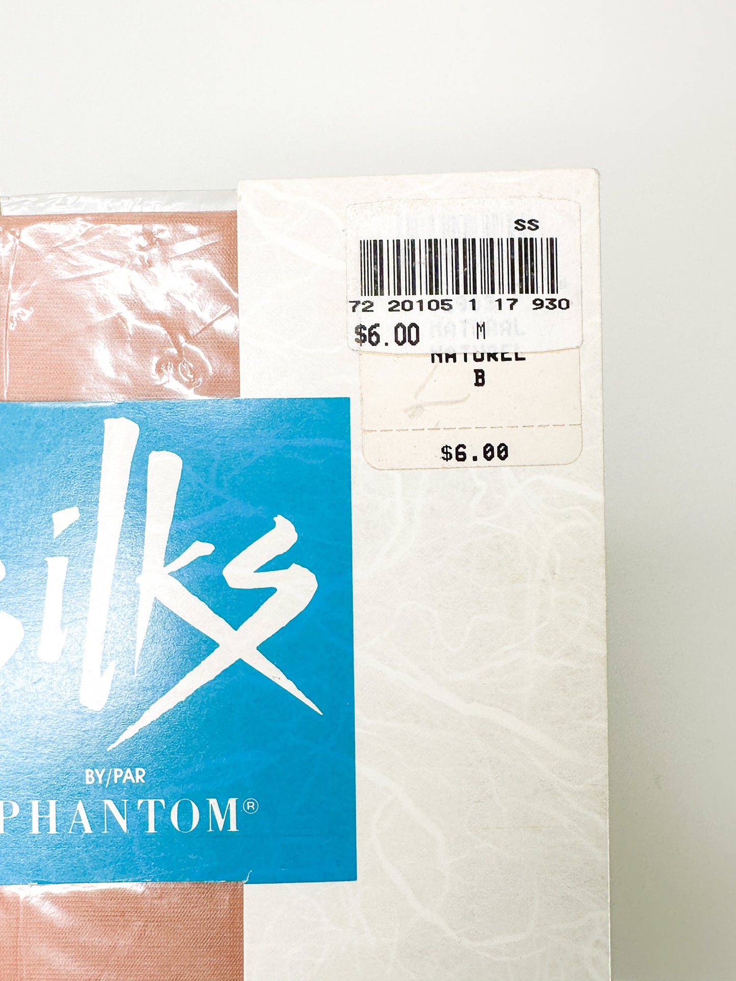Vintage SILKS Control Top Silky Sheer | Run - Resist Pantyhose| Vintage Hoisery| Size M - Natural B | NEW in Package