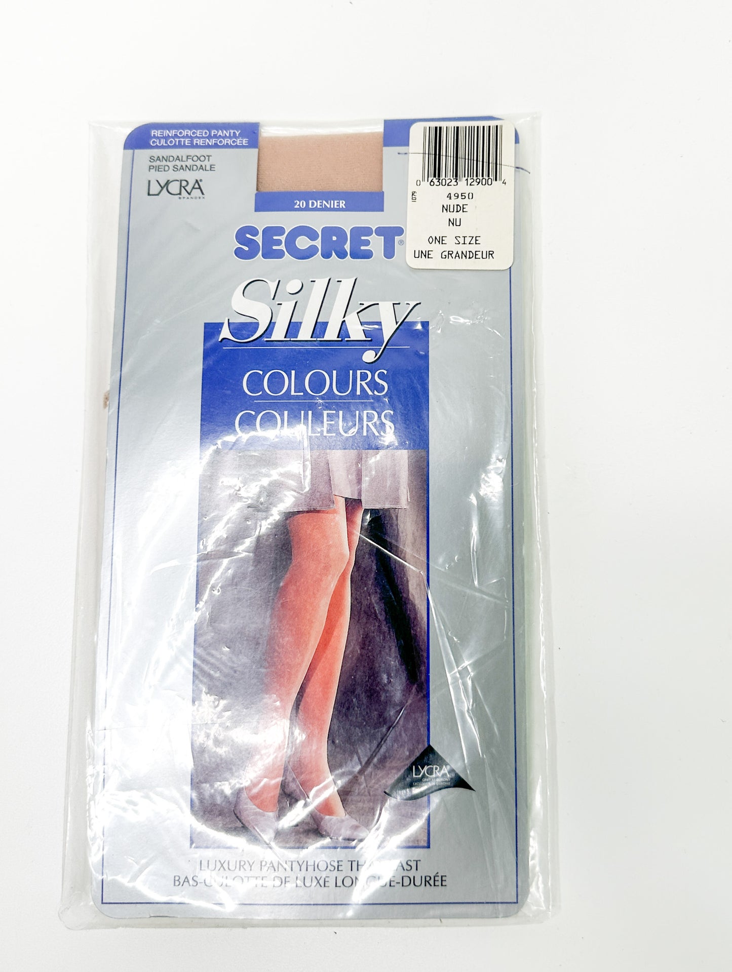 Vintage Secret SILKY Colours Luxury Pantyhose | Vintage Hoisery| One Size - Nude | NEW in Package