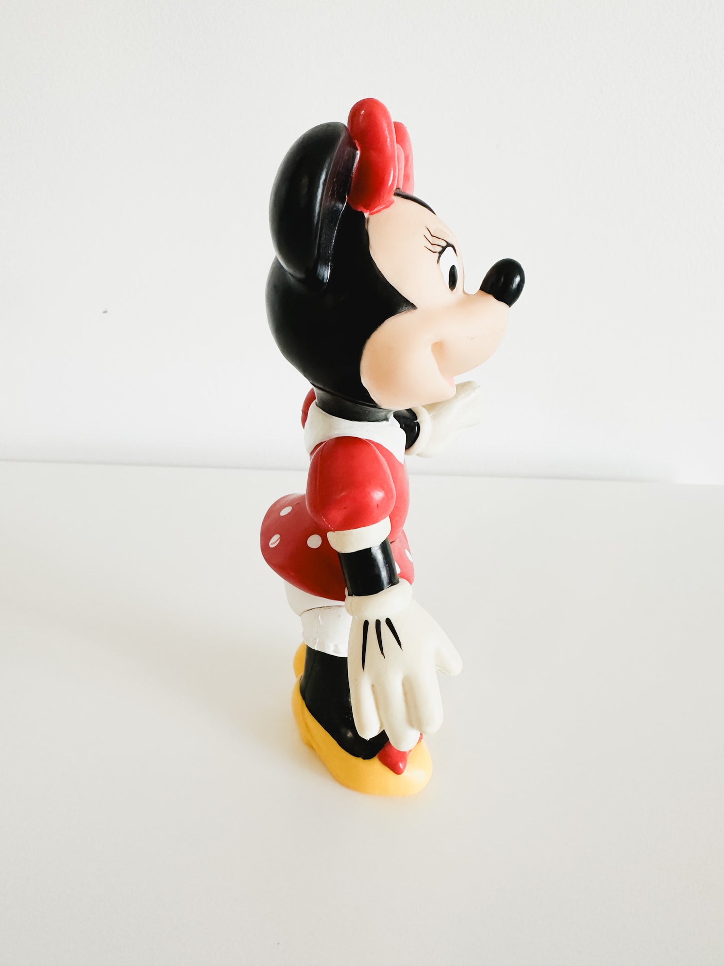 Vintage Minnie Mouse Figurine with Movable Parts | Vintage Disney Character Figurine.