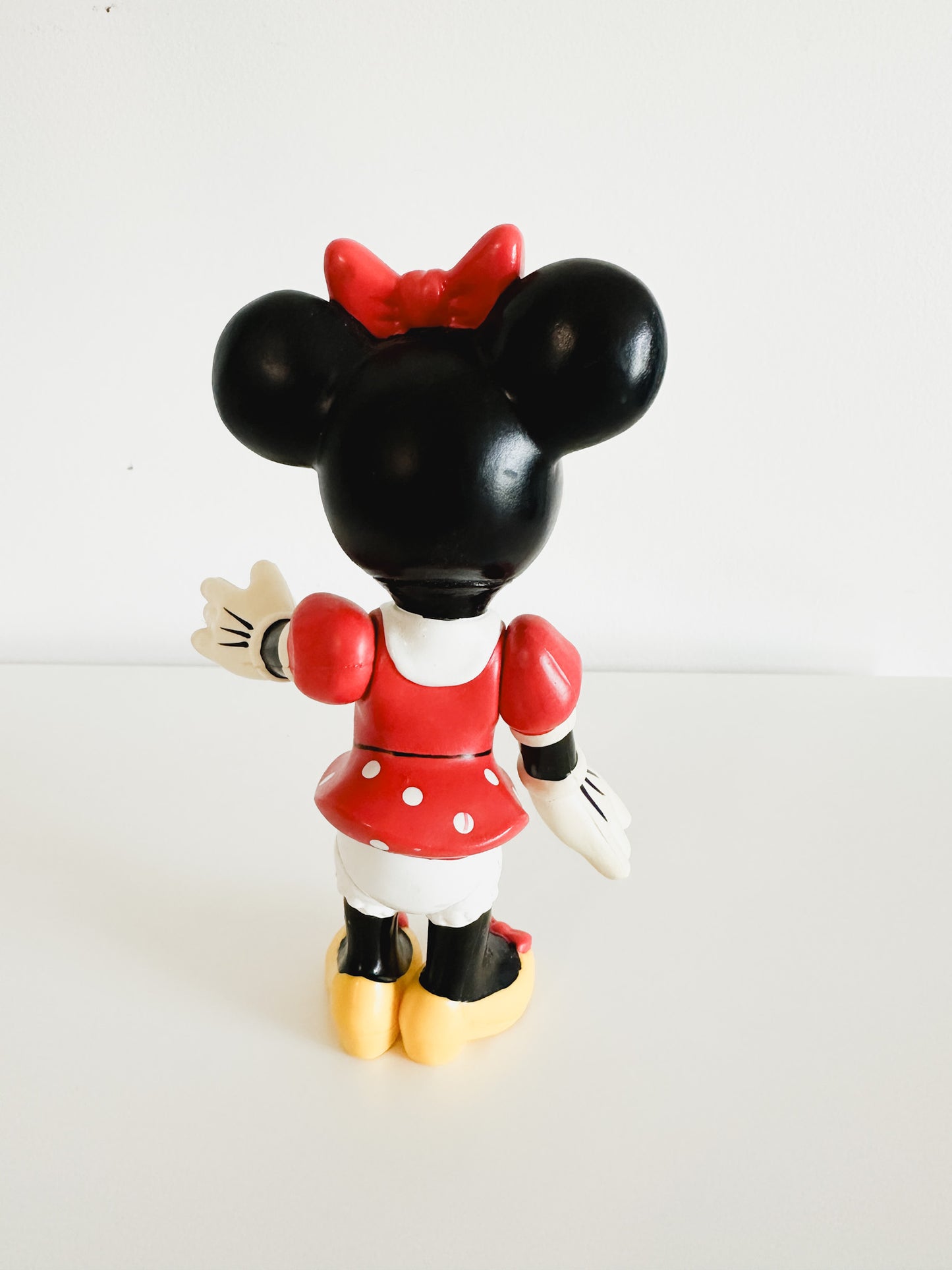 Vintage Minnie Mouse Figurine with Movable Parts | Vintage Disney Character Figurine.