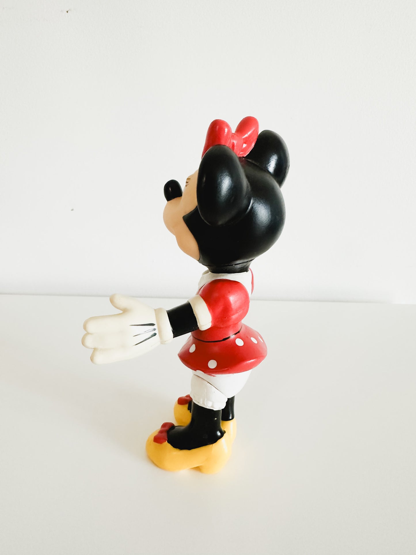 Vintage Minnie Mouse Figurine with Movable Parts | Vintage Disney Character Figurine.