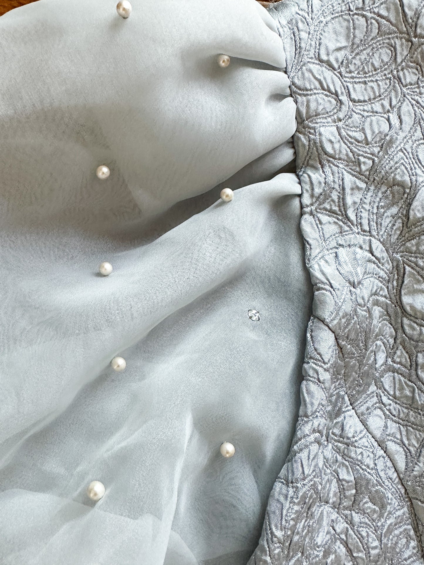 Vintage Leslie Fay Petite New/Old Stock Dress with puffed sleeves