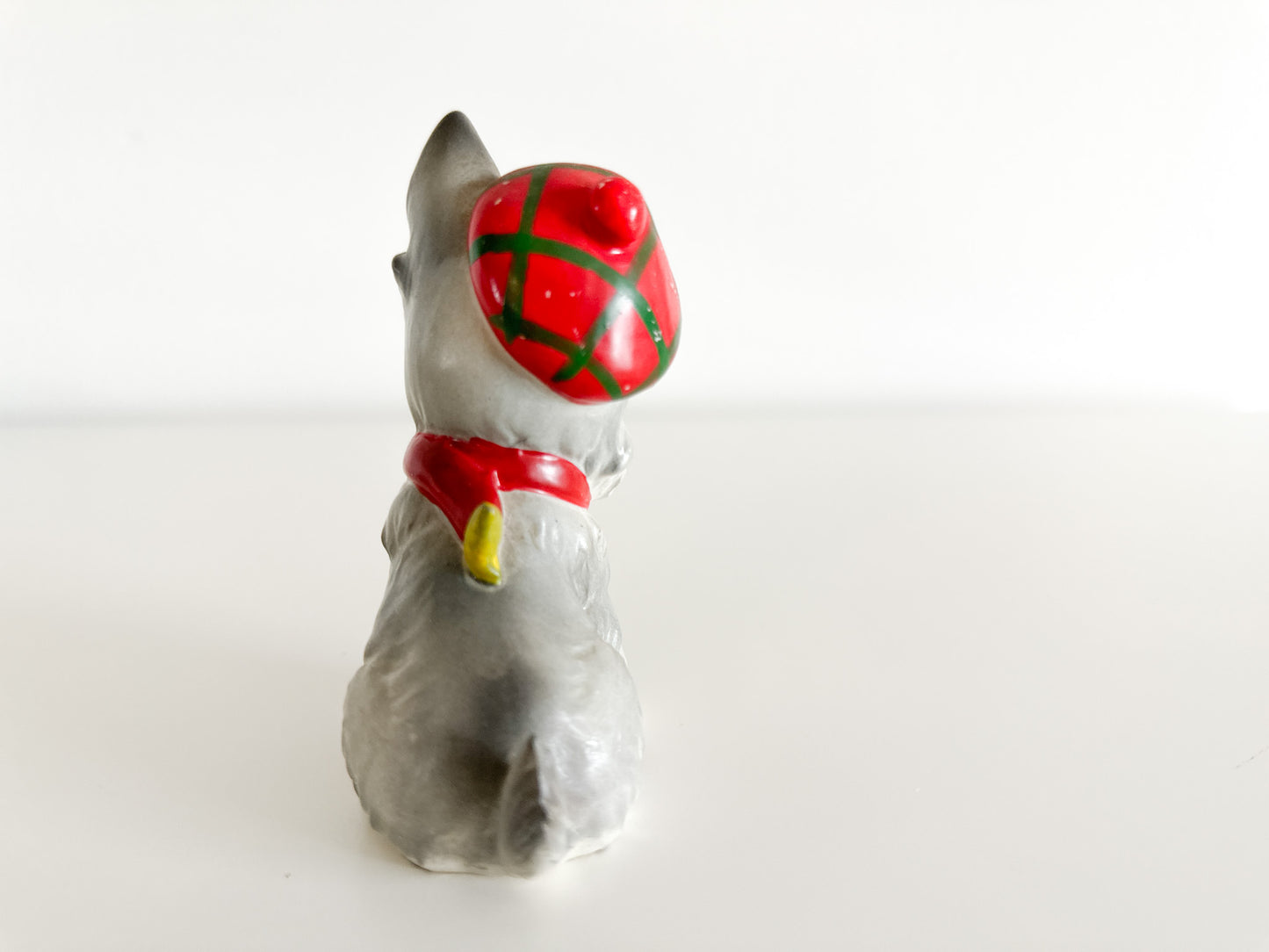 Vintage Scotty Dog Porcelain Figurine | Made in Japan