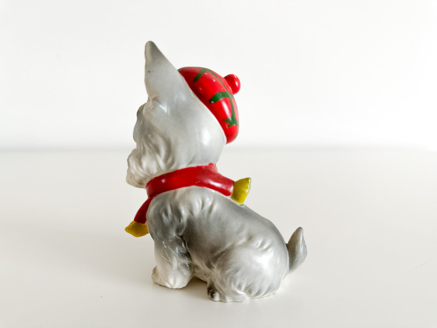 Vintage Scotty Dog Porcelain Figurine | Made in Japan