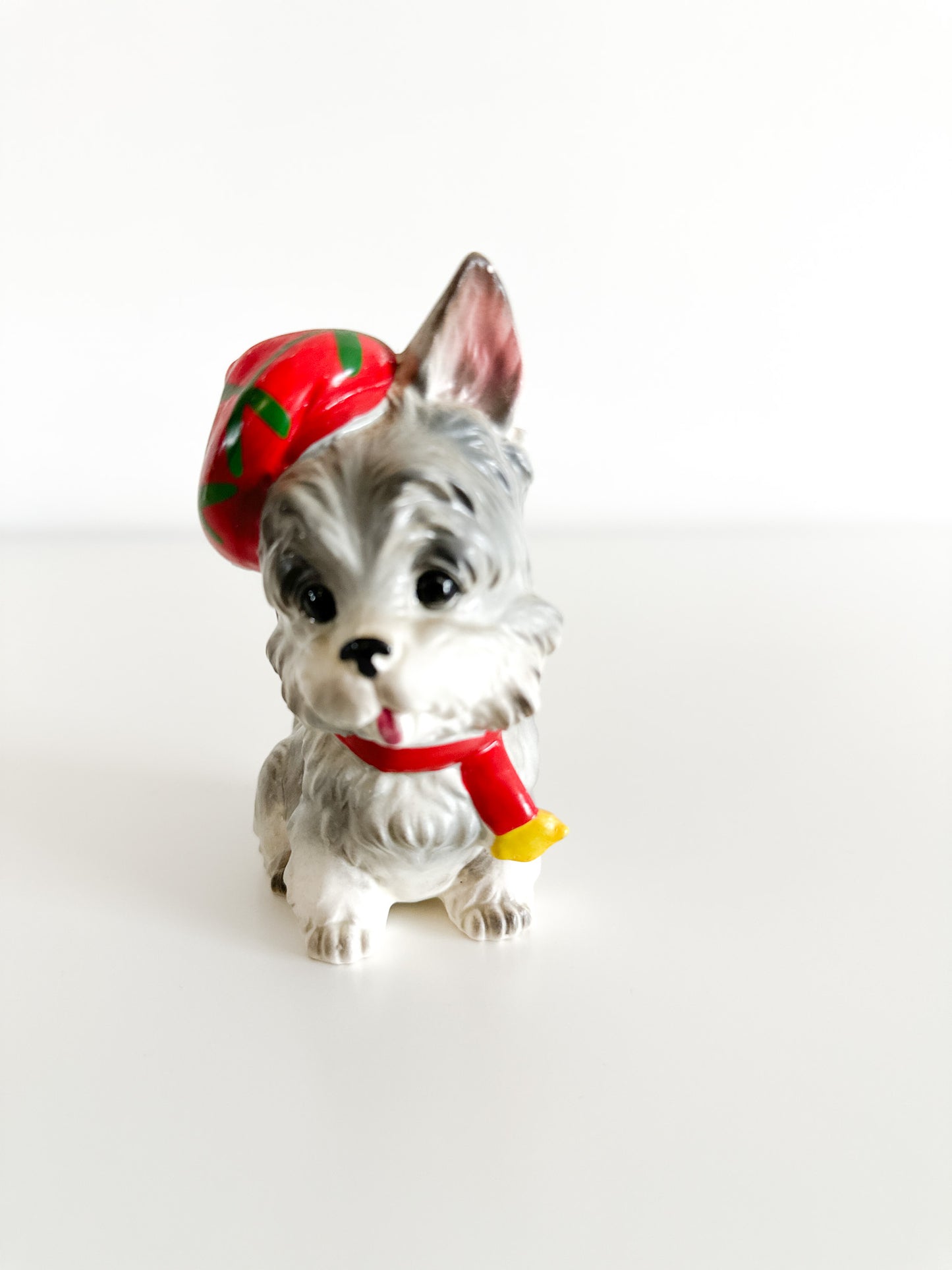 Vintage Scotty Dog Porcelain Figurine | Made in Japan