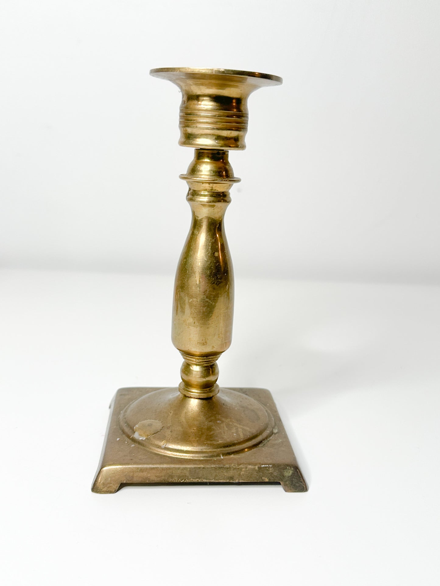 Brass Tapered Candlestick Holders | Vintage Brass Candlestick Holders | Vintage Brass Candle Holder