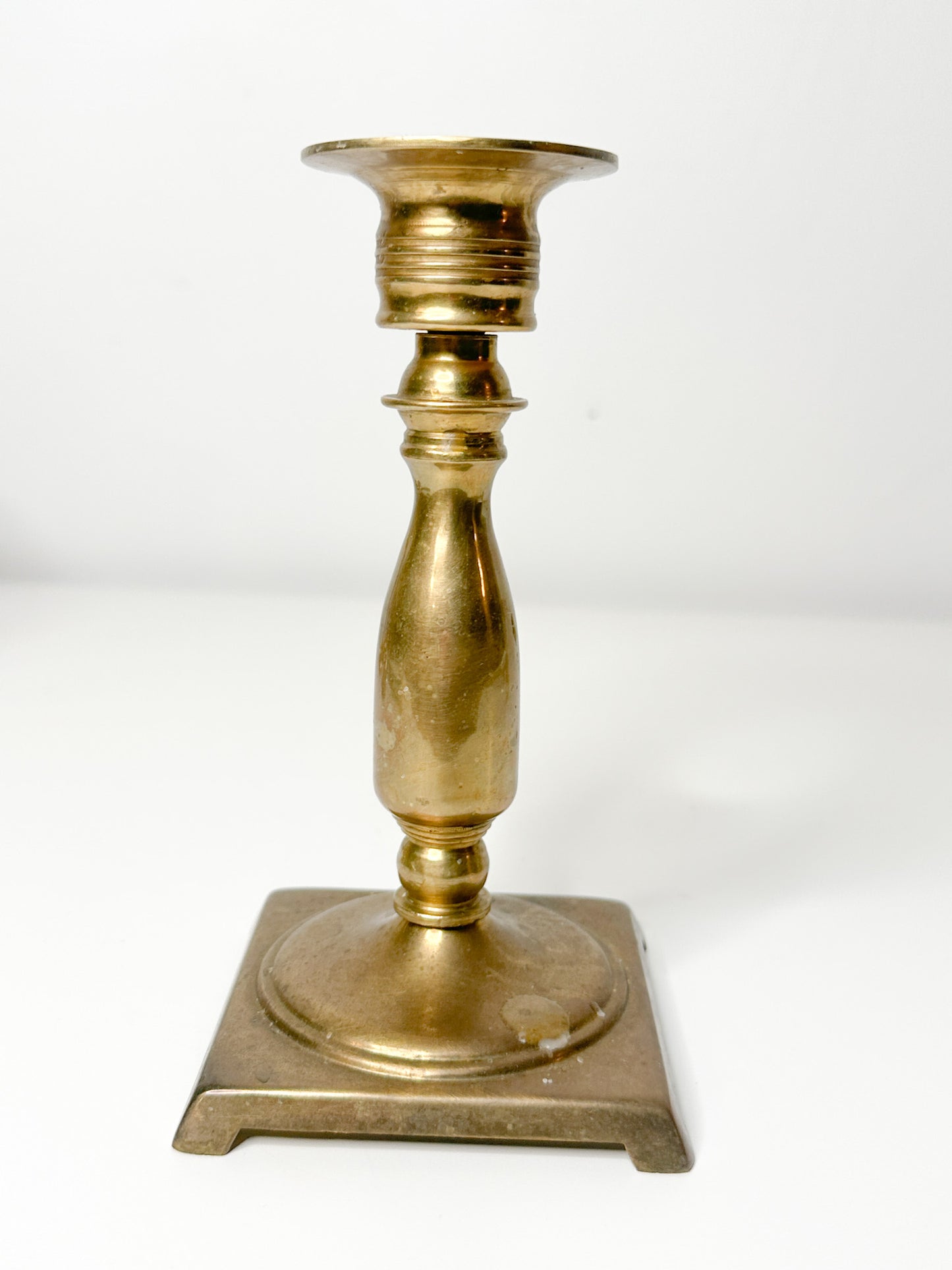 Brass Tapered Candlestick Holders | Vintage Brass Candlestick Holders | Vintage Brass Candle Holder