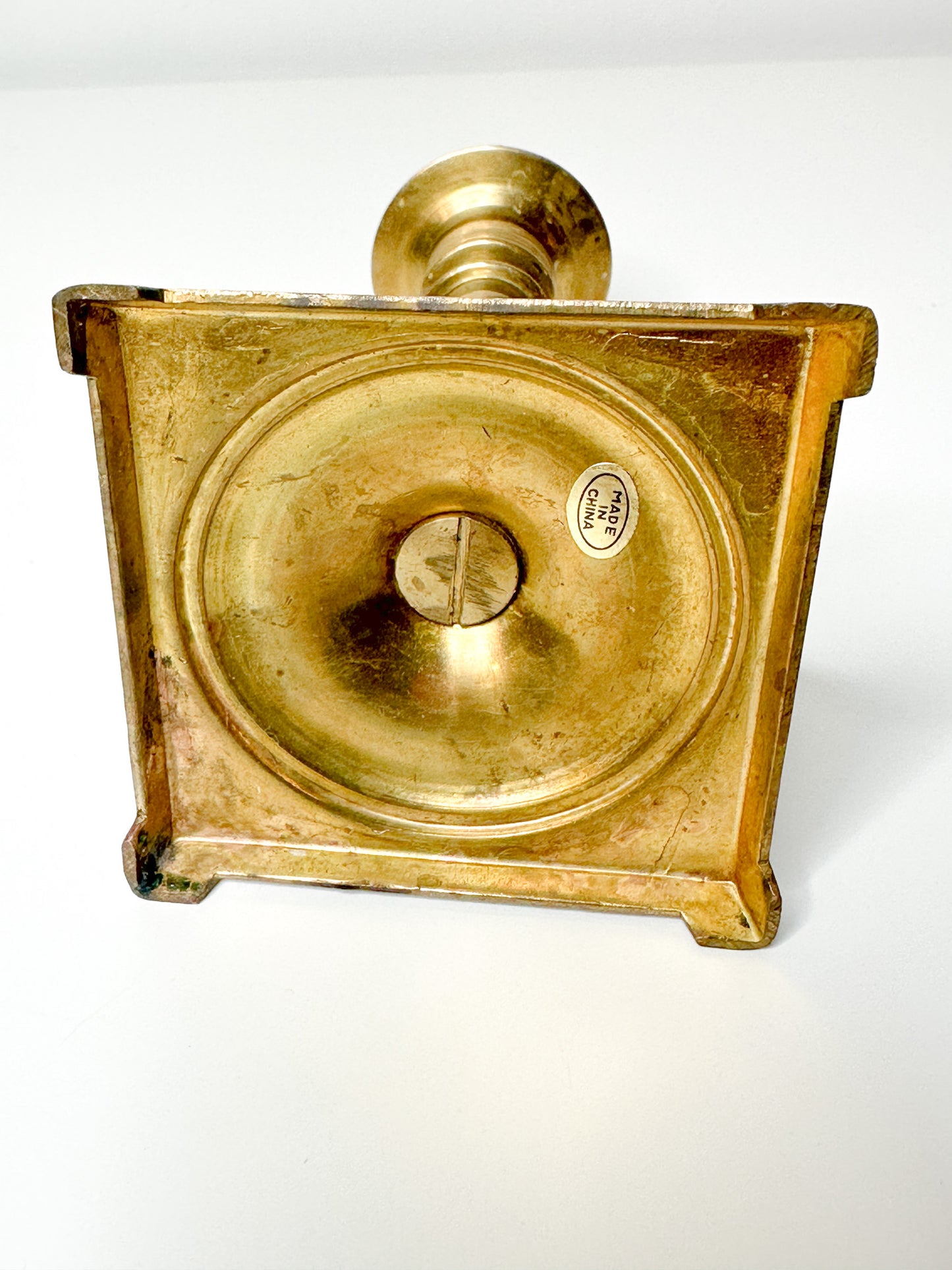 Brass Tapered Candlestick Holders | Vintage Brass Candlestick Holders | Vintage Brass Candle Holder