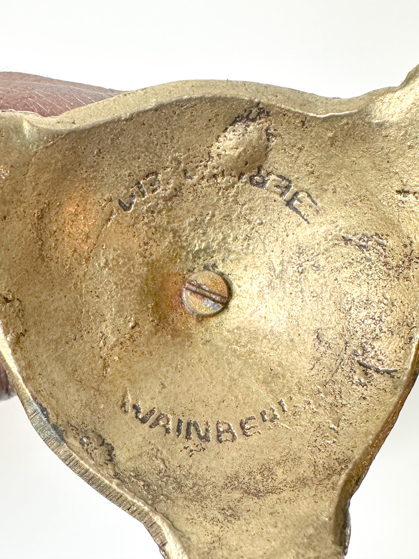 Ornate Brass Tapered Candlestick Holders | Vintage Brass Candlestick Holders | Vintage Brass Candle Holder