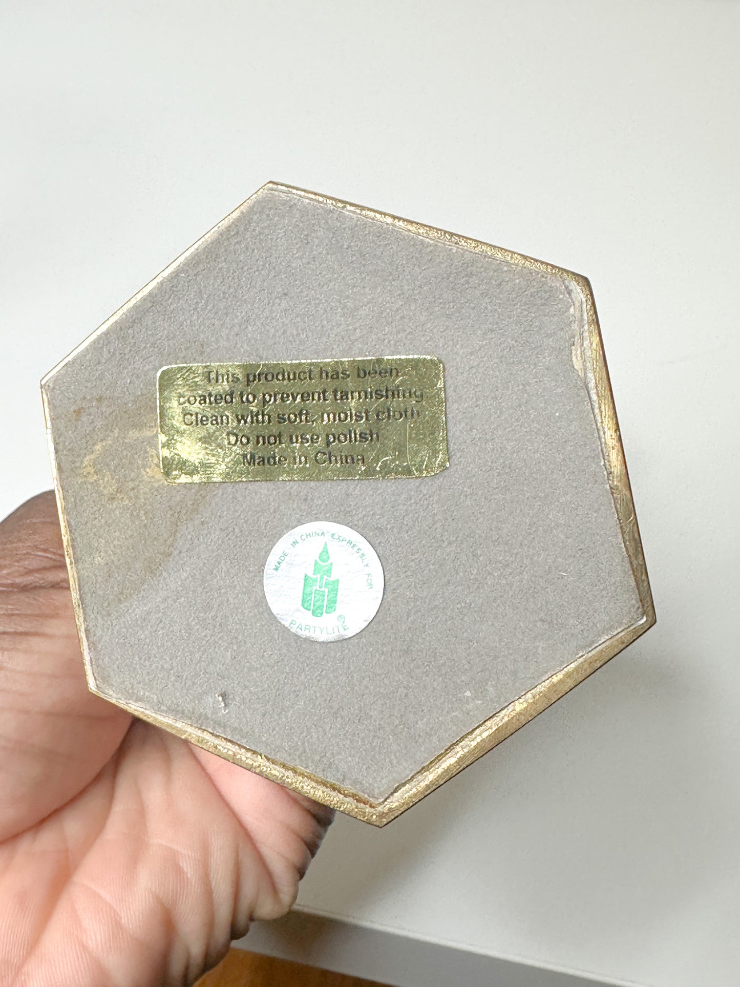 Set of Two Partylite Tapered Candlestick Holders | Vintage