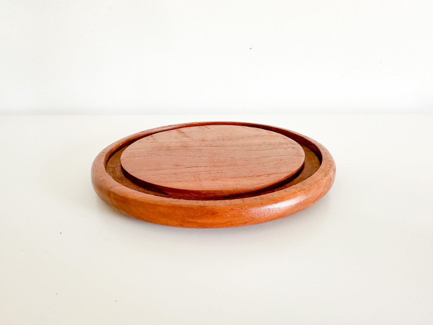 Cheese Dome with Glass Top and Wooden Base | Vintage Cheese Dome Kitchen Decor