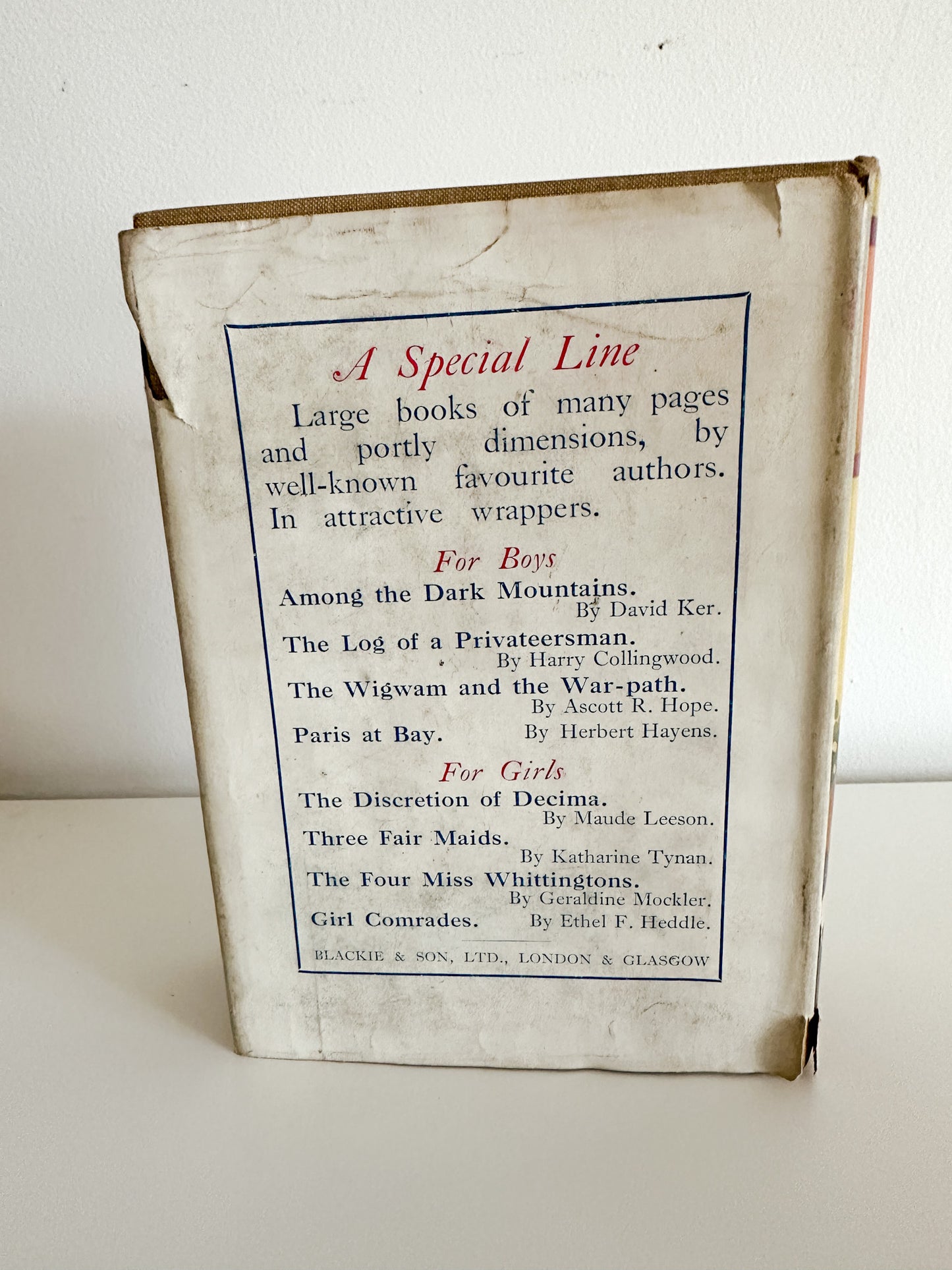 Clarinda’s Quest by Ethel F. Heddle ( Hardcover with dust jacket) | Vintage