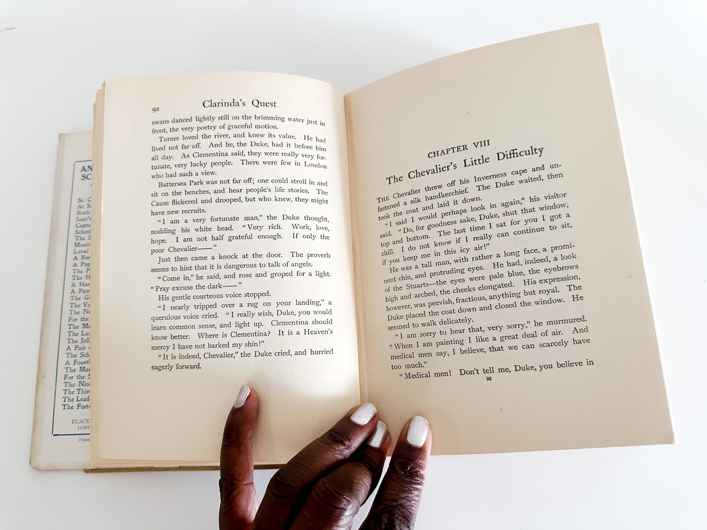 Clarinda’s Quest by Ethel F. Heddle ( Hardcover with dust jacket) | Vintage