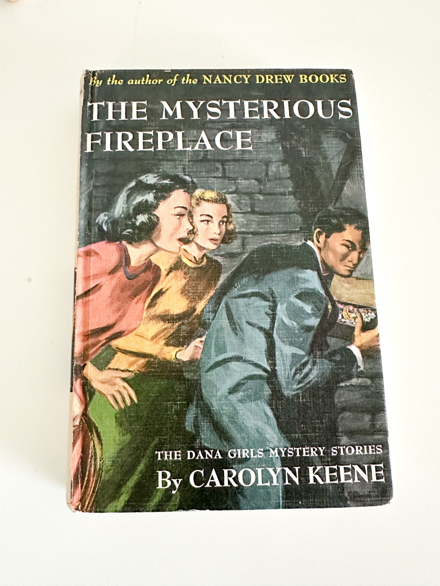 Lot of Two vintage Books | 1940s Vintage Books | The Secret at The Hermitage and The Mysterious Fireplace by Carolyn Keene