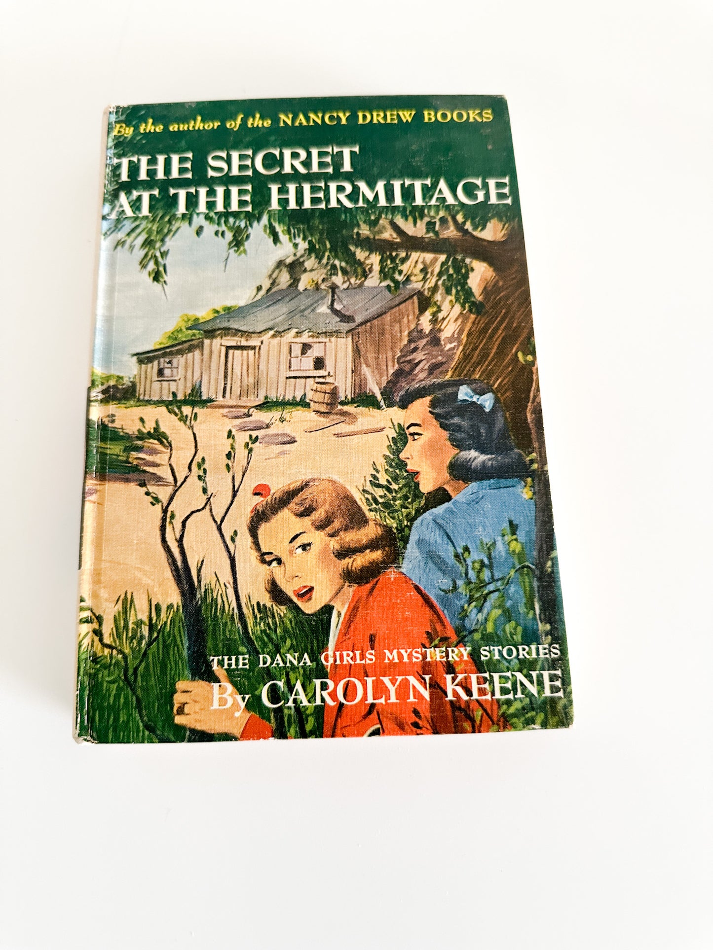 Lot of Two vintage Books | 1940s Vintage Books | The Secret at The Hermitage and The Mysterious Fireplace by Carolyn Keene