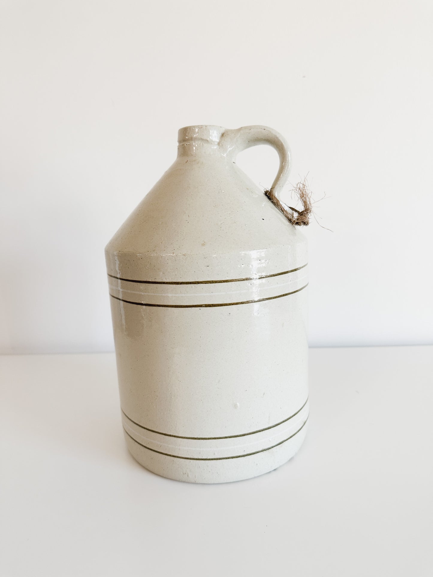 Vintage Stoneware CROCK Jug | Vintage Gallon Crock Jug