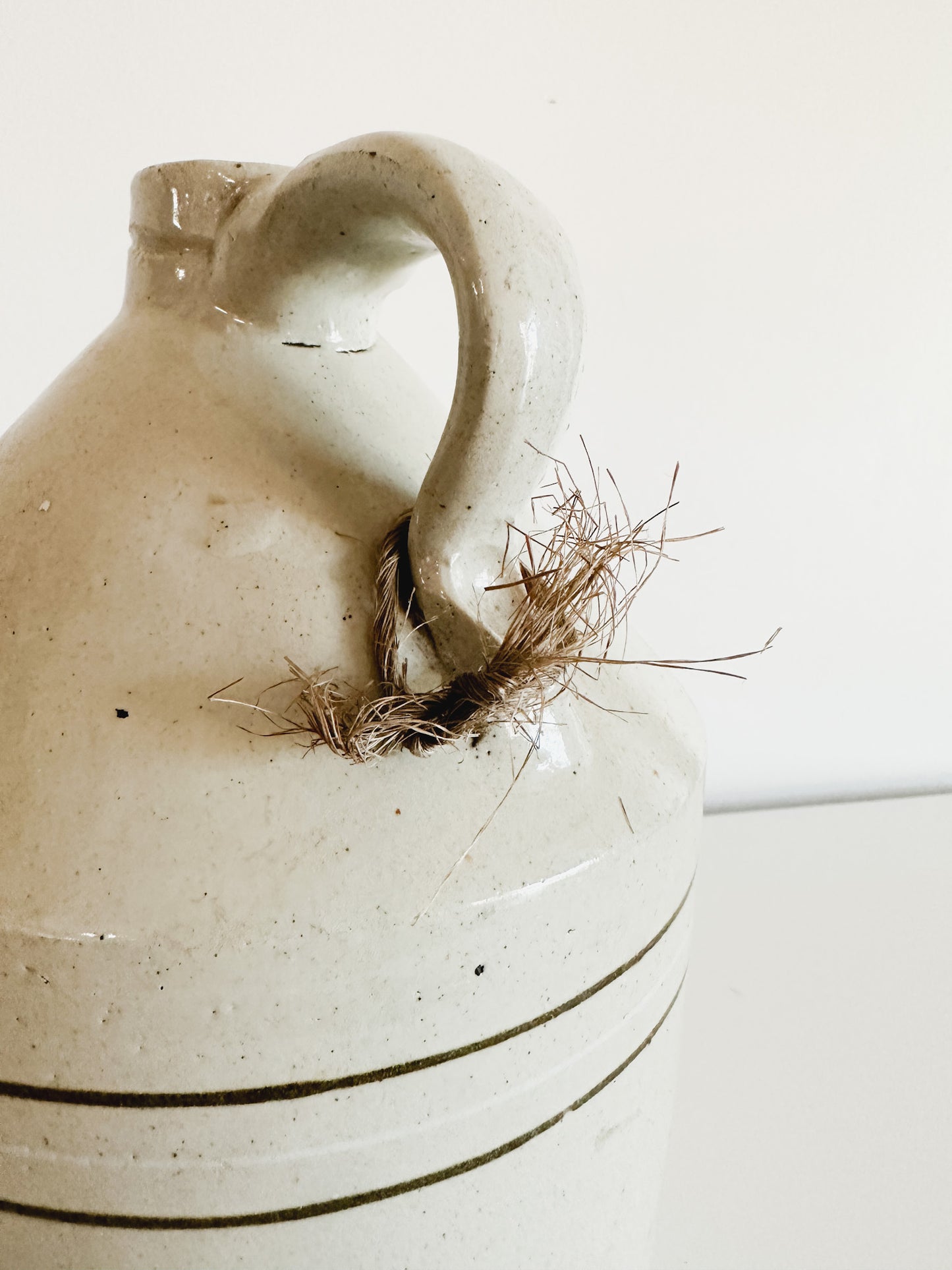 Vintage Stoneware CROCK Jug | Vintage Gallon Crock Jug