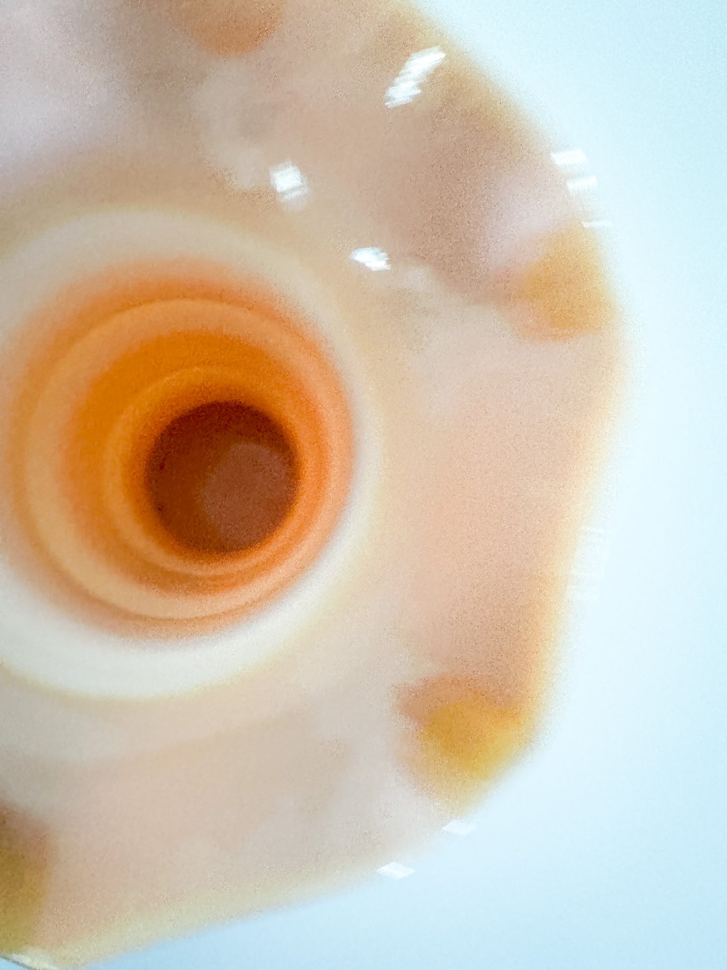 Vintage Slag Glass Vase AltaGlass Gladioli Pattern | Vintage Art Glass Vase