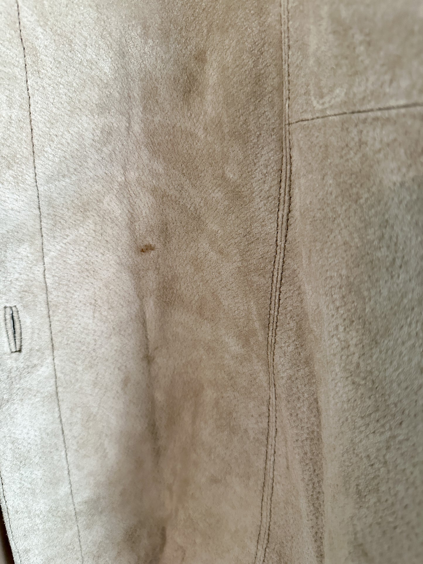 B.C. Clothing Suede Leather Button Front Leather Jacket | Cowboy style leather jacket Fits oversized | Size: M