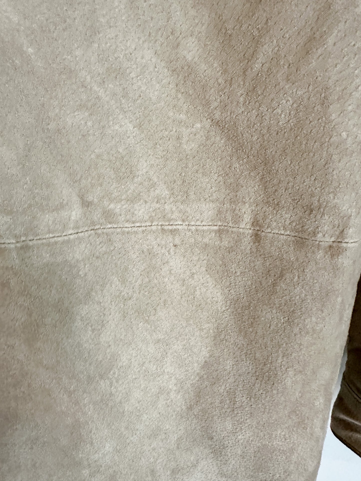 B.C. Clothing Suede Leather Button Front Leather Jacket | Cowboy style leather jacket Fits oversized | Size: M