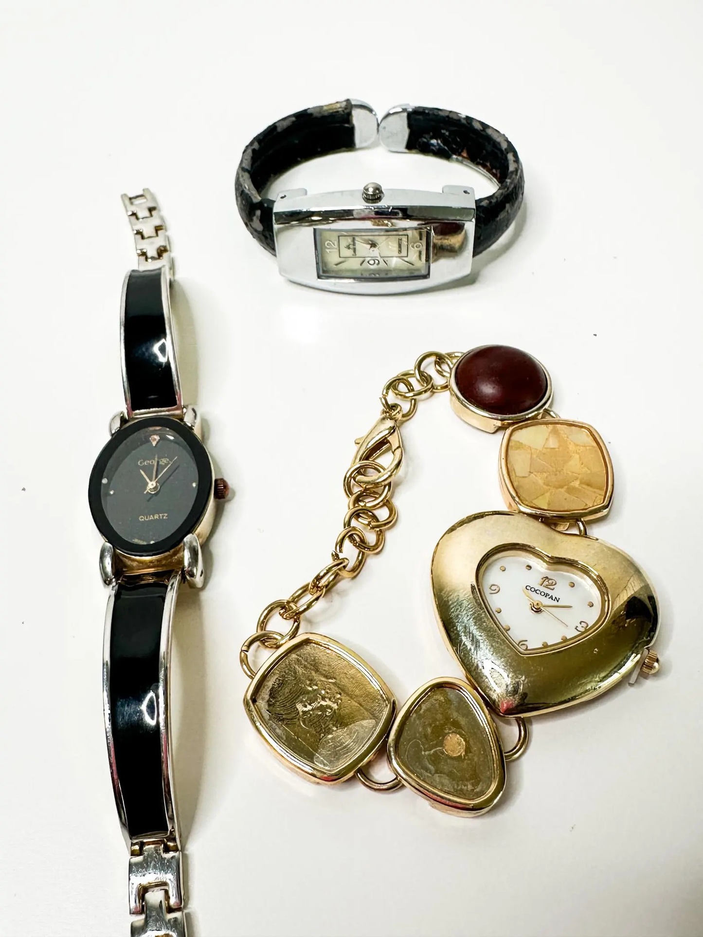 LOT of 3 Fashion Wrist Watches | NOT TESTED