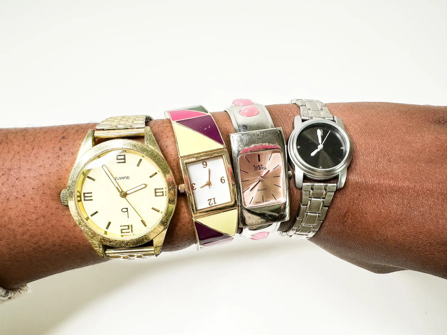 LOT of 4 Fashion Wrist Watches | NOT TESTED