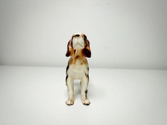 Vintage Bone China Cocker Spaniel Standing Figurine