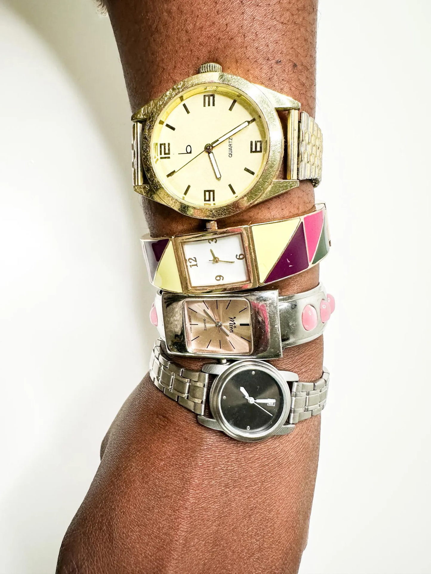 LOT of 4 Fashion Wrist Watches | NOT TESTED