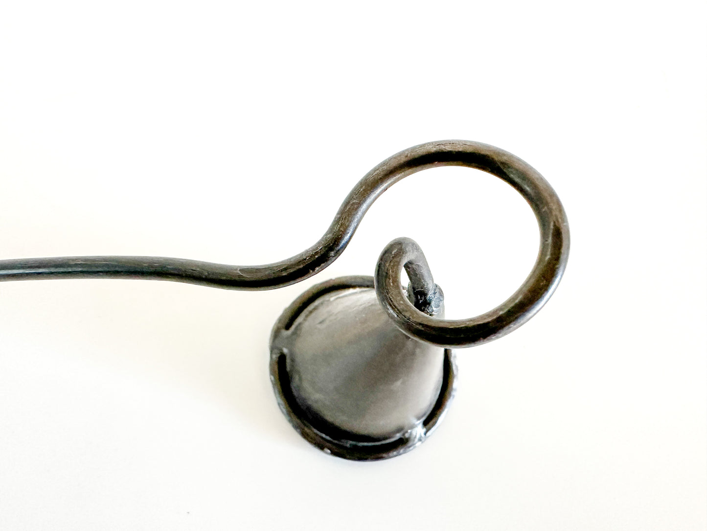 Vintage 1980s Candle metal snuffer