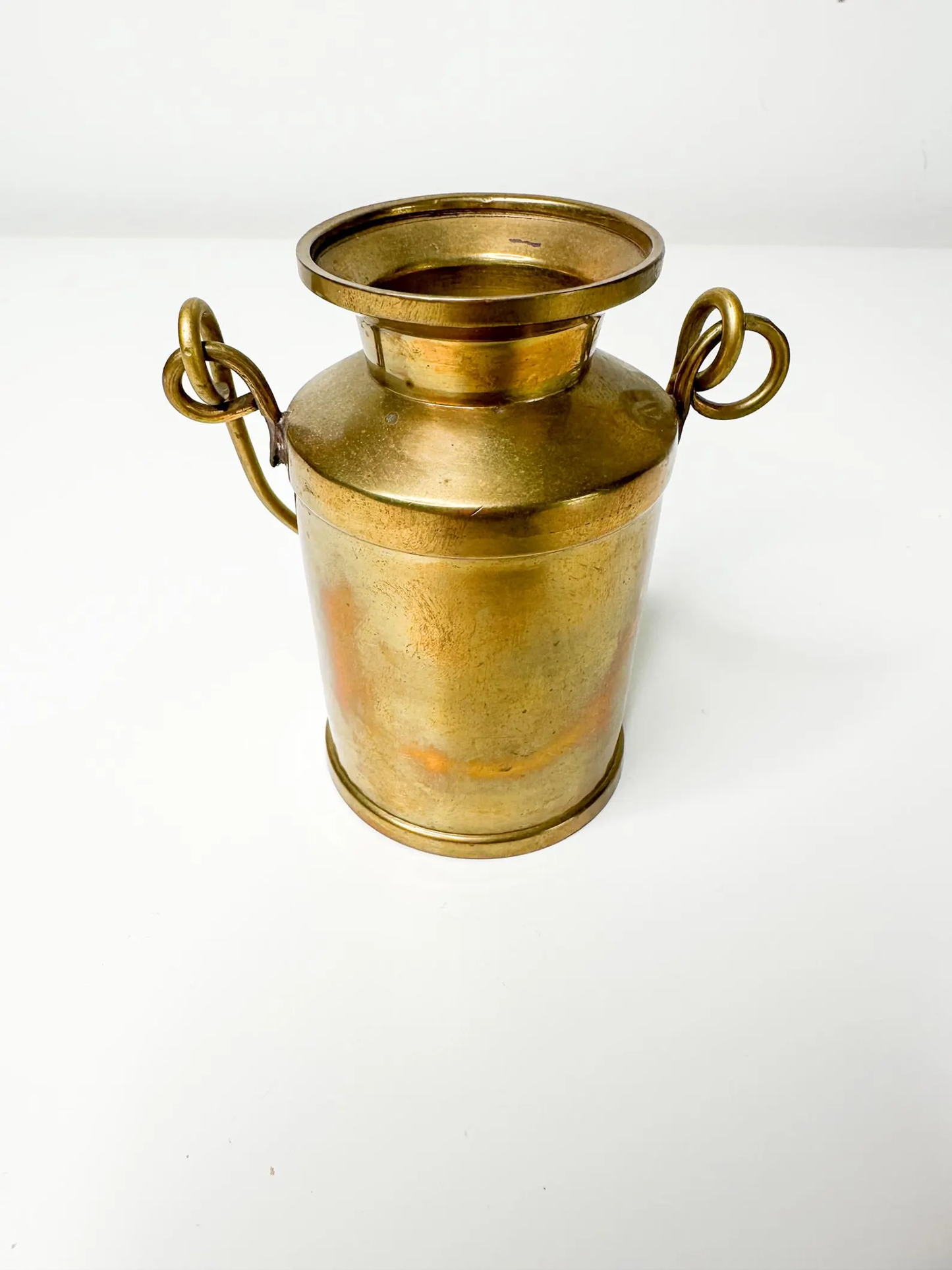 Solid Brass Milk Jug | Vintage Miniature Milk Jug