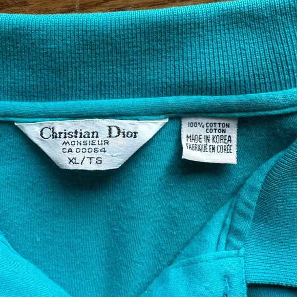 Christian Dior Monsieur Polo Golf Shirt | Size: XL