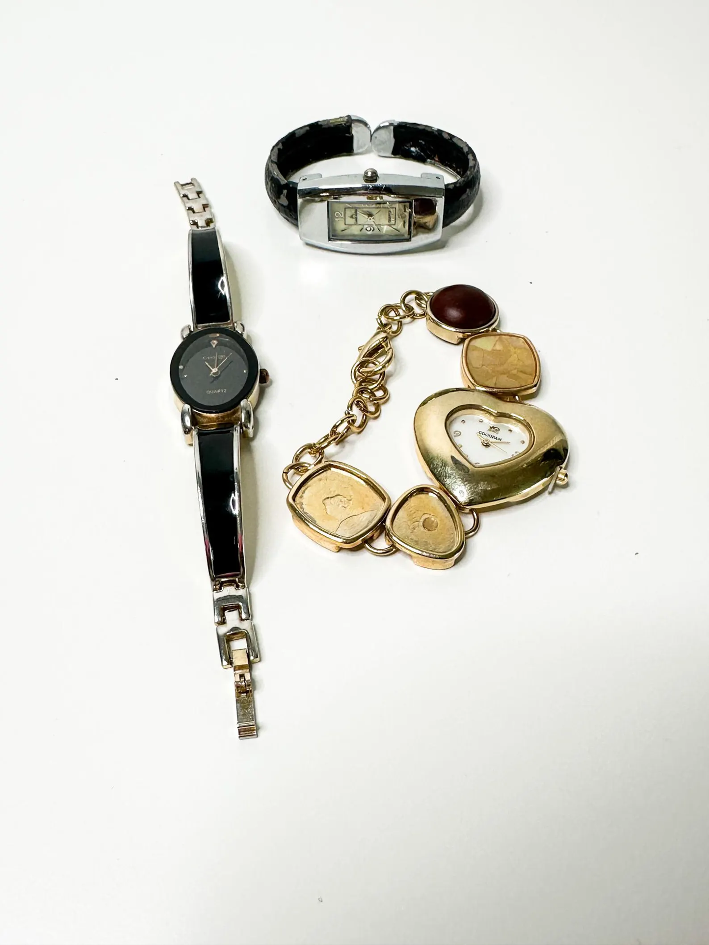 LOT of 3 Fashion Wrist Watches | NOT TESTED