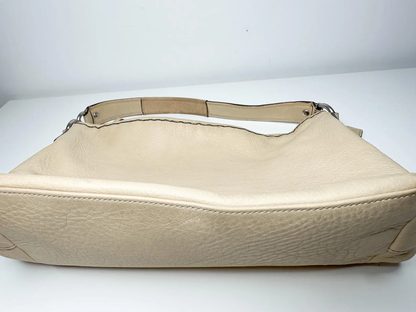 COACH Sarah Shoulder bag in Tan Pebble Leather Bag | F13095