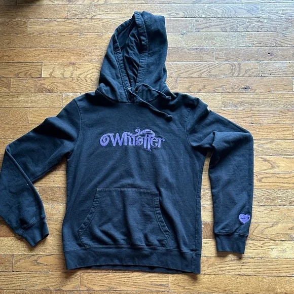 Whistler Blackcomb Black Hoodie