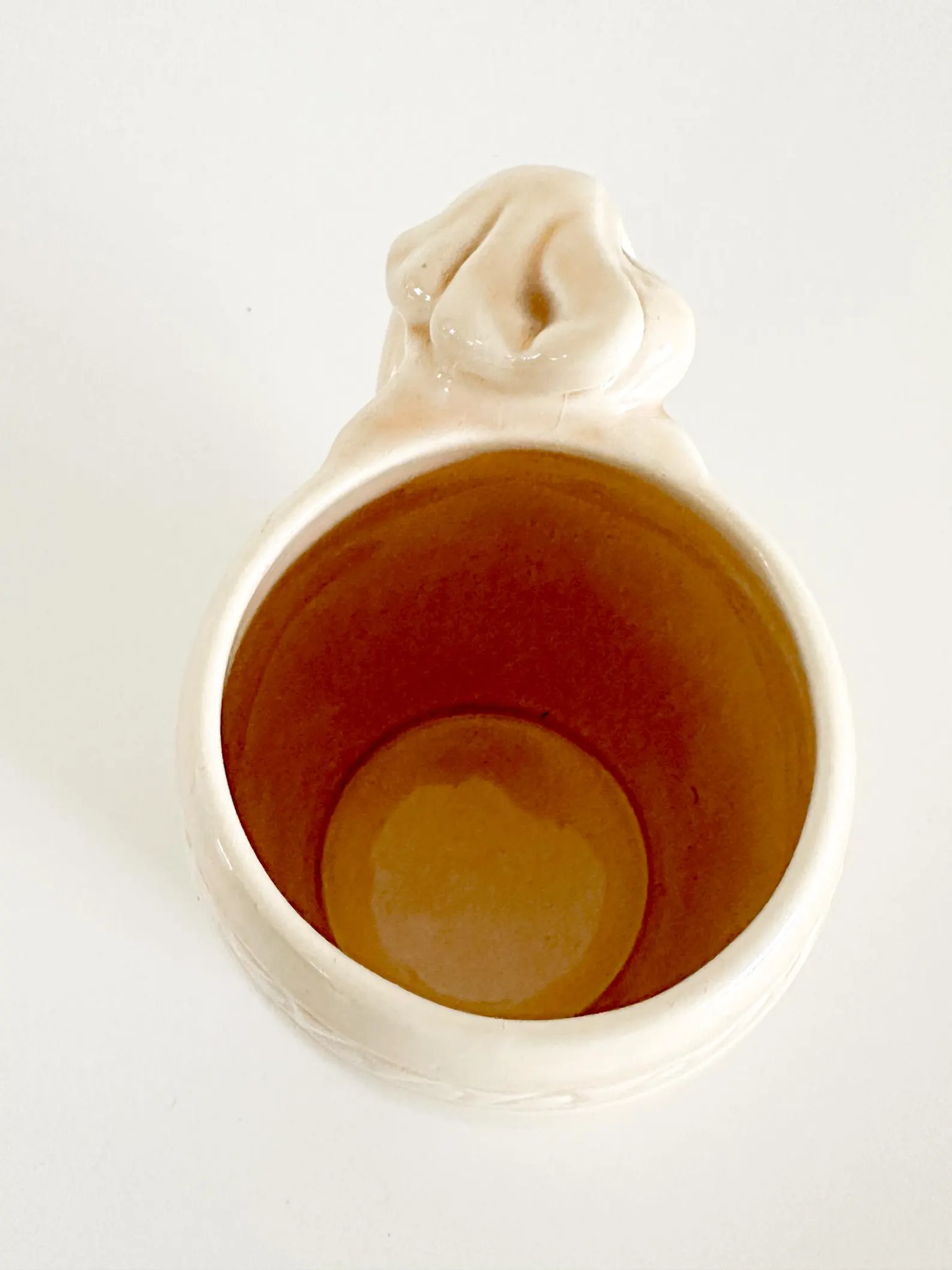 Vintage Dorothy Kindell Nude Lady Mug | Vintage Figurative Mug with Woman Handle