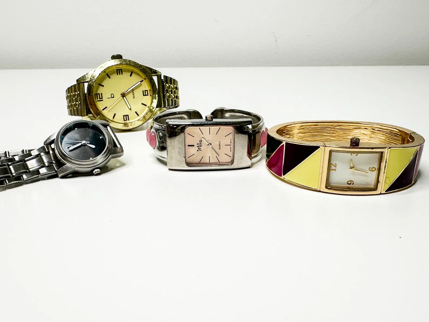 LOT of 4 Fashion Wrist Watches | NOT TESTED