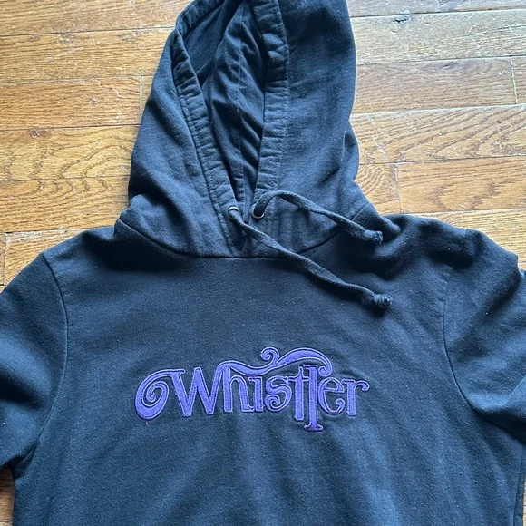 Whistler Blackcomb Black Hoodie