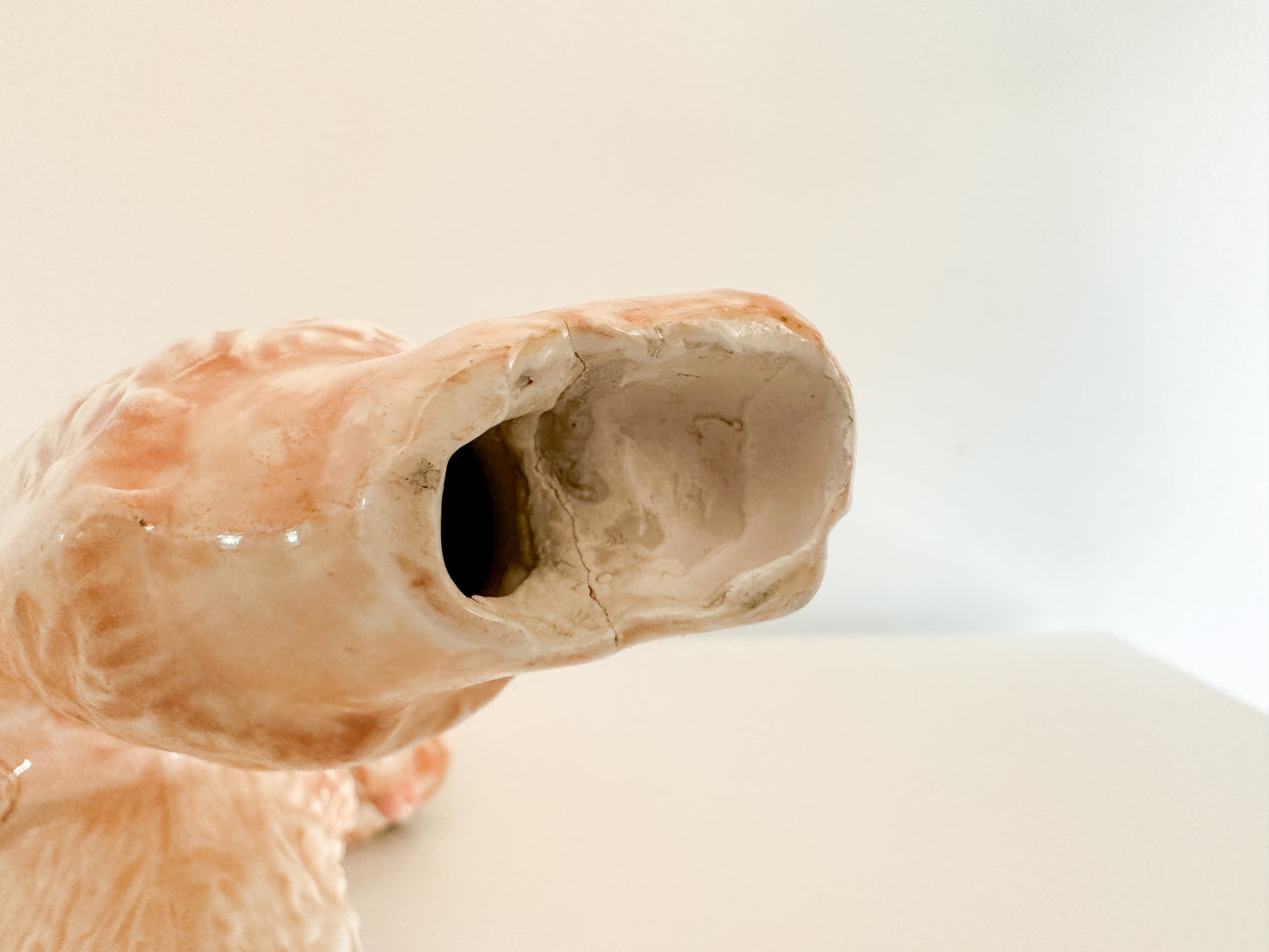 Vintage Ceramic Standing Poodle