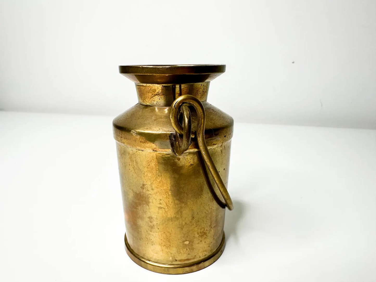 Solid Brass Milk Jug | Vintage Miniature Milk Jug