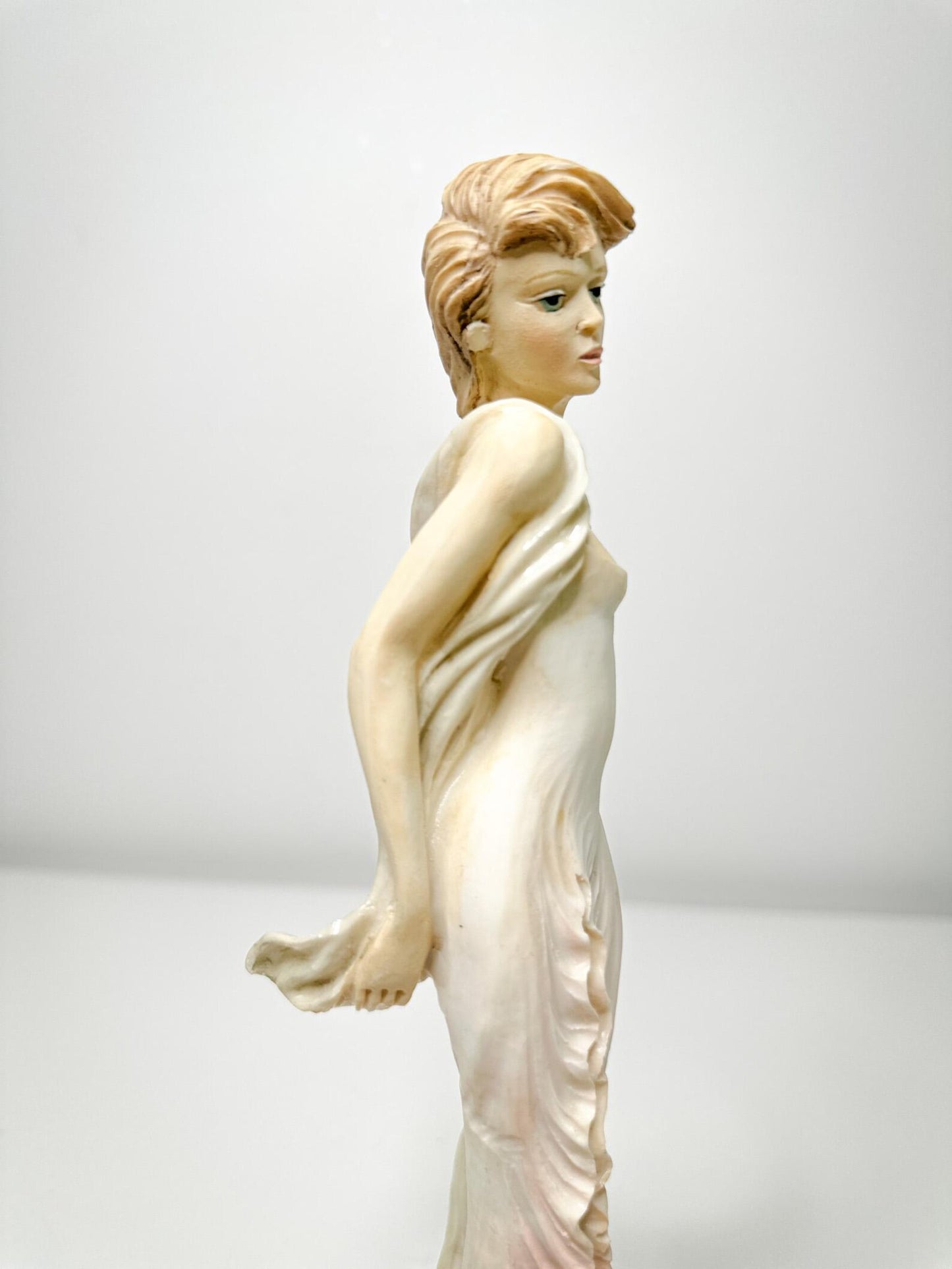 Vintage Elegant Lady Statue